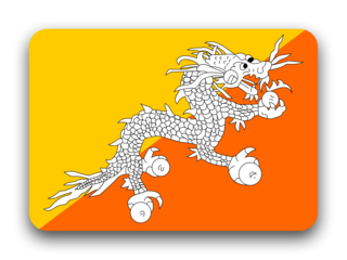 Bhutan flag