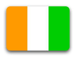 Cote d'Ivoire flag