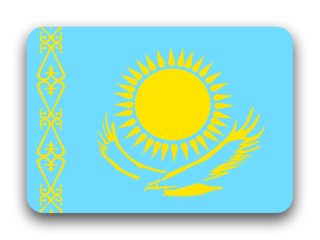 Kazakhstan flag