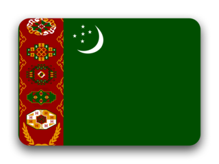 Turkmenistan flag